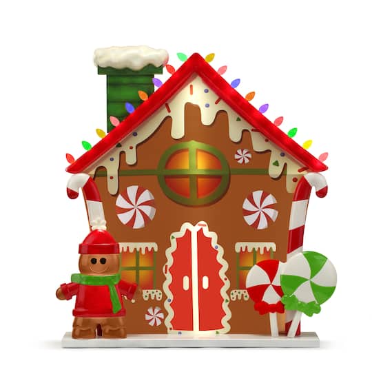 Mr. Christmas 2.8Ft Gingerbread House Blow Mold Village | Michaels�